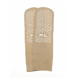 GRIPPER SLIPPER SOCK SINGLE TREAD X-LARG